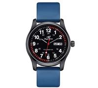 SIBOSUN Montre-bracelet d'infirmière facile à lire pour étudiants en médecine, infirmière, médecin, à quartz, trotteuse et cadran lumineux en silicone pour homme et femme, Calendrier 9.66 noir et