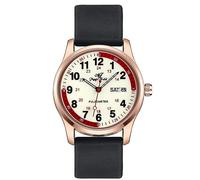 SIBOSUN Montre pour infirmière, étudiants en médecine, médecins, unisexe, cadran facile à lire, heure militaire, trotteuse, bracelet en silicone résistant à l'eau, jour et date, noir, Calendrier 9,62