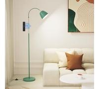 SIBRILLE E27 Lampe sur Pied Salon Dimmable avec Télécommande, 3000K-6000K Hauteur 168cm Max 60W Lampadaire Dimmable Col de Cygne Flexible Lampe de Lecture Avec Ampoule LED