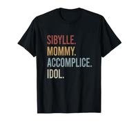Sibylle Mommy Accomplice Idol Rétro Style Vintage T-Shirt