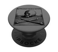 Sic Transit Gloria Mundi Tête de Mort Gothique PopSockets PopGrip Adhésif
