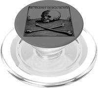 Sic Transit Gloria Mundi Tête de Mort Gothique PopSockets PopGrip pour MagSafe