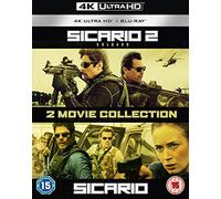 Sicario / Sicario 2: Soldado [2xBlu-Ray 4K]+[2xBlu-Ray] (Pas de version française)