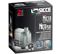 Sicce Micra-Plus Easy Line Pompe d'Aquarium/de Fontaine, 6,5 W, Débit Max, Débit 600 Ls par Heure, Sortie 13 mm, Hauteur de Refoulement 0,85 m, Longueur de Câble 1,5 m