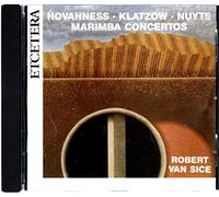 Sice, Van - Hovhaness/Klatzow;3 Marimba