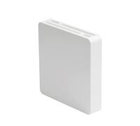 Sicheii Bloc à couteaux mural à 4 emplacements, autocollant avec vis sous l'armoire, rangement de couteaux de cuisine, sans perçage, support mural pour couteaux, organiseur peu encombrant
