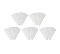 Sicheii Lot de 50 doublures de sudation pour chapeau de golf, doublure absorbante jetable pour baseball, bande adhésive pour chapeaux, protection contre la transpiration pour homme et femme, blanc,