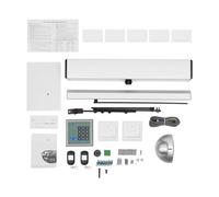 SICHENSH Commande automatique de porte, 50 W, ouverture de porte automatique, obturateur de porte rotatif, ferme-porte automatique avec télécommandes, 120° Angle d'ouverture max