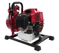 SICHENSH Pompe à eau à essence 1,7 CV - 2 temps - Pompe de jardin - Pompe à eau avec refroidissement par air - 43 CC - Pompe d'irrigation pour arrosage, transport d'eau