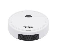SICHENSH Robot aspirateur 500 Pa 3 en 1, rond, 3 modes de nettoyage, pour sols en pierre, carreaux de céramique, plafonds souples