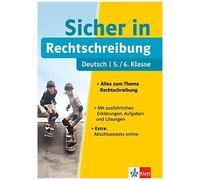 Sicher In Deutsch Rechtschreibung 5./6. Klasse