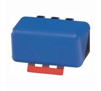 Gebra Boîte en ABS bleu 236×120×120 mm – Neutre, panneau d’interdiction