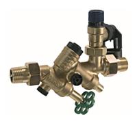 Sicherheitsgruppe SYRobloc 24 002420002 DN 20, 10 bar, filetage 3/4 ", jaune brut