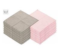 Sichler Beauty : 30 serviettes démaquillantes en microfibres - Roses et grises G