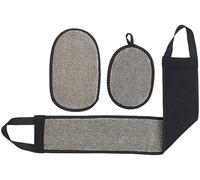 Sichler Beauty Sangle lave-dos et gants massage & peeling pour visage et corps