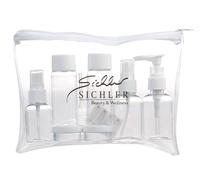 Trousse de voyage avec 7 flacons à remplir [Sichler Beauty]