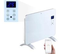 Chauffage à convection connecté 1000 W compatible avec commande vocale EHZ-1000 [Sichler]