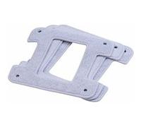 3 serpillières lavables en microfibres pour robot lave-vitres PR-060 [Sichler Exclusive]