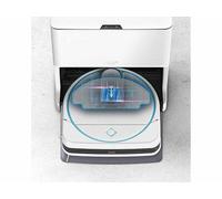 Sichler Exclusive Robot aspirateur multiroom connecté PCR-9100.app avec station de nettoyage PCR-500.base