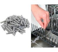 Sichler Haushaltsgeräte 100 capuchons pour panier de lave-vaisselle, coloris gris