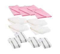 Sichler Haushaltsgeräte 12 chiffons en microfibres pour nettoyeur vapeur DB-200.b/DB-350.b