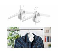 Sichler Haushaltsgeräte 2 cintres sèche-linge 150 W à air chaud et froid