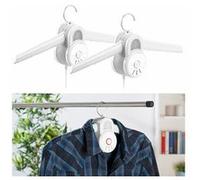 Sichler Haushaltsgeräte 2 cintres sèche-linge 150 W à air chaud et froid
