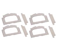 Sichler Haushaltsgeräte 4 chiffons en microfibre pour robot lave-vitres PR-050