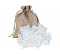 Absorbeur d'humidité réutilisable avec 25 capsules de gel de silice 10 g [Sichler Haushaltsgeräte]