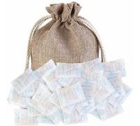 Absorbeur d'humidité réutilisable avec 50 capsules de gel de silice 5 g [Sichler Haushaltsgeräte]