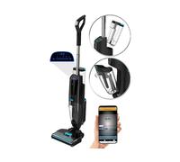 Sichler Haushaltsgeräte Aspirateur balai connecté sans fil avec fonction lavage et UV-C BWS-400