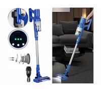 Sichler Haushaltsgeräte Aspirateur cyclonique sans fil 160 W avec brosse motorisée à LED BHS-620.ak