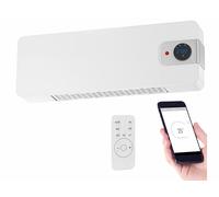 Sichler Haushaltsgeräte Chauffage mural céramique connecté 2000 W avec télécommande