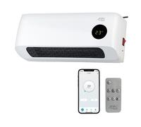 Chauffage soufflant mural 2000 W connecté télécommandé Sichler Haushaltsgeräte