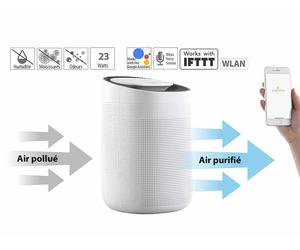 Sichler Haushaltsgeräte Déshumidificateur d'air et purificateur connecté LFT-250