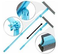 Sichler Haushaltsgeräte : Lave-vitre articulé télescopique avec éponge et raclette G