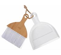 Sichler Haushaltsgeräte Pelle et balayette avec manche en bambou