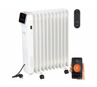 Radiateur à bain d'huile 2500 W télécommandé et connecté Sichler Haushaltsgeräte