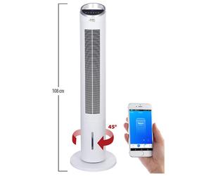 Sichler Haushaltsgeräte Rafraîchisseur d'air colonne connecté VT-560.app