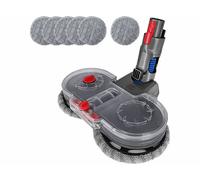 Sichler Haushaltsgeräte Tête de vadrouille électrique compatible aspirateur Dyson V7 / V8 / V10 / V15