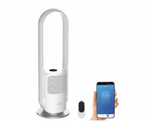 Sichler Haushaltsgeräte Ventilateur connecté sans pale VT-400.app avec purificateur d’air