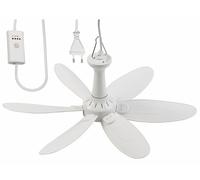 Ventilateur de plafond mobile 6 pales à suspendre VT-242.m avec minuteur - 43 cm [Sichler Haushaltsgeräte]