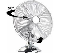 Ventilateur de table rétro 35 W/Ø 30 cm avec fonction oscillation VT-350.t [Sichler Haushaltsgeräte]