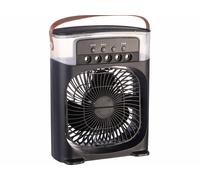 Sichler Haushaltsgeräte Ventilateur de table USB avec brumisateur et LED RVB VT-25.T