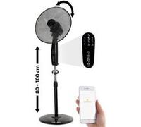 Sichler Haushaltsgeräte : Ventilateur sur pied 60 W connecté, Ø 37 cm, compatible Amazon Alexa et Google Assistant G