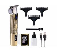 Sichler Men's Care Tondeuse à barbe sans fil avec écran LCD