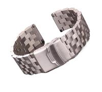 SiChouwz Bracelet De Montre En Acier Inoxydable 18mm 20mm 22mm 24mm Femmes Hommes Métal Brossé Compatible Avec Les Accessoires Bande Gear S3(18mm)