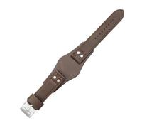 SiChouwz Bracelet De Montre En Cuir Vachette Véritable Compatible Avec Les Montres Fossil Séries CH2564, CH2565 Et CH2891. Respirant 22 Mm(White Black)