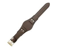 SiChouwz Bracelet De Montre En Cuir Vachette Véritable Compatible Avec Les Montres Fossil Séries CH2564, CH2565 Et CH2891. Respirant 22 Mm(Smokey Mauve)