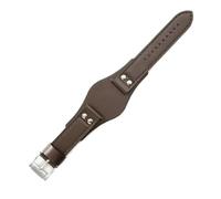 SiChouwz Bracelet De Montre En Cuir Vachette Véritable Compatible Avec Les Montres Fossil Séries CH2564, CH2565 Et CH2891. Respirant 22 Mm(Olive Flak)